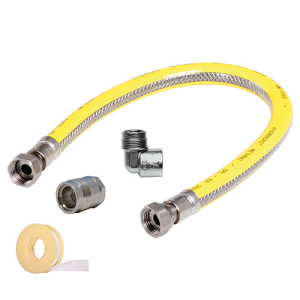 Scanpart Gas Aansluitset Rvs-flex 75cm