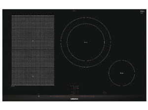 Placa inducción - Siemens EX875LEC1E, 4 zonas, 28 cm, Negro