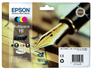 Cartucho de tinta - Epson 16, Multipack