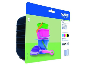 Cartucho de tinta - Brother Lc221Valbp_Pack4