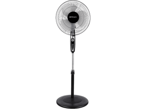 Ventilador de pie - Orbegozo SF0148, 50W, 3 velocidades, Rejilla seguridad