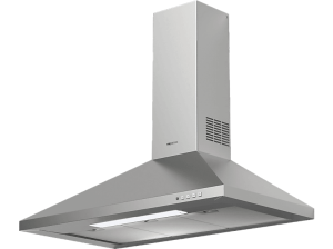 Campana decorativa - Mepamsa Gavia, 3 Velocidades, 650 m3/h, Iluminación LED, 70 cm, Inox
