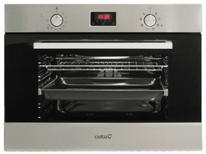 REACONDICIONADO Seminuevo Muy bueno Horno compacto - Cata CMD 5008 X, Multifunción, 8 funciones, AquaSmart, 60 cm, A, Inox Negro