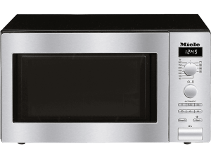 Microondas con grill - Miele M 6012 SC, 900 W, 7 niveles, Descongelación, 26 l, Inox