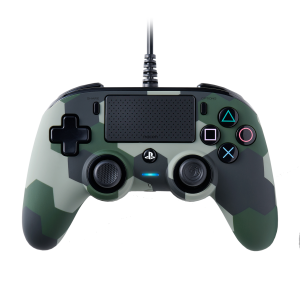 Nacon Wired Compact Controller Voor De Playstation 4 Camo Groen