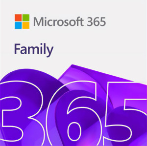 Microsoft Office 365 Family - Digital Download, White