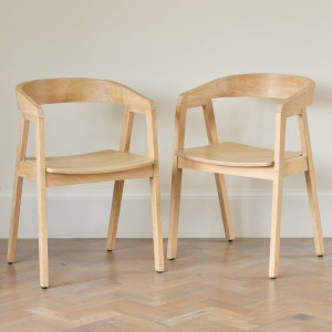 Fjørde & Co Culebra Dining Chair Whitewash Oak