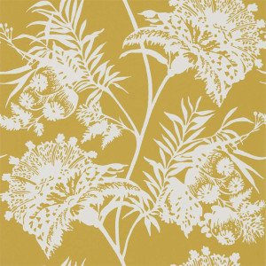 Harlequin Bavero 10.05m x 68.6cm Wallpaper Roll Ochre 1,005cm L