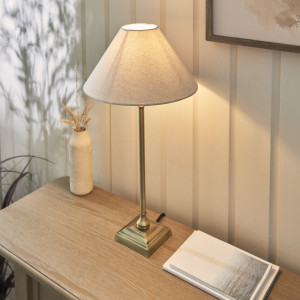 Ophelia & Co. Metal Table Lamp Gold 60cm H X 31cm W X 31cm D