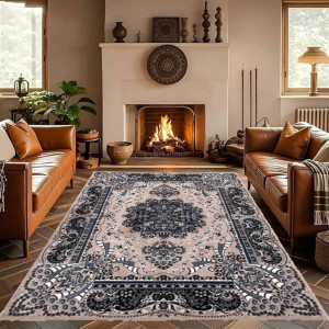 Metro Geometric Indoor / Outdoor Area Rug Beige Rectangle 160 x 230 cm