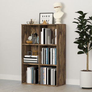 Alpen Home Tonia 97.5cm H x 65.5cm W Standard Bookcase Brown 97.5cm H X 65.5cm W X 30cm D