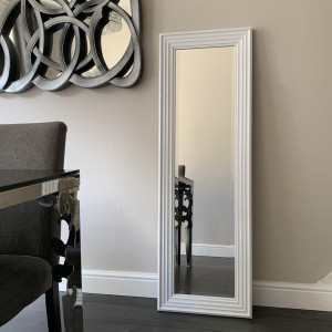 17 Stories Riker Mirror White 107cm x 76cm