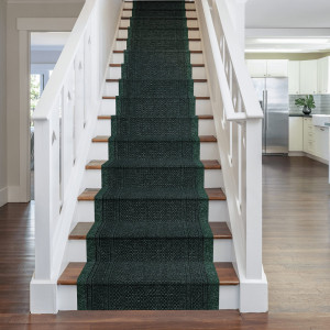 Ophelia & Co. Runner Abdullah Solid Colour Indoor Area Rug Green Runner 690cm x 66cm