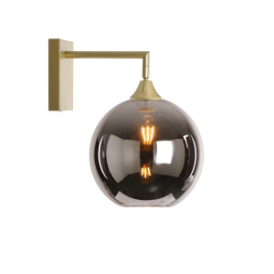 George Oliver Bonview Armed Sconce Gold/Silver
