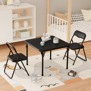 Rebrilliant Dining Set Black/Black/Black/Black