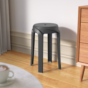 Fairmont Park 46cm H Upholstered Back Side Chair in Black