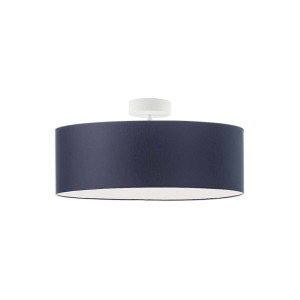 17 Stories Audriona Semi Flush Mount Brushed Steel/Graphite 30cm H x 50cm W x 50cm D