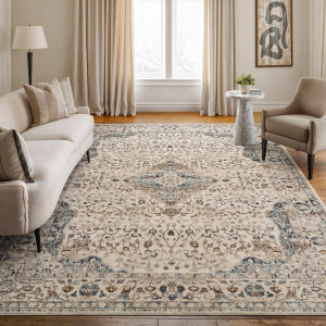 Rio Bradeord Area Rug Ivory 239 x 160cm