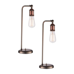 Trent Austin Design Jurupa Valley Metal Arched Lamp Silver 45.3cm H X 14cm W X 16.5cm D