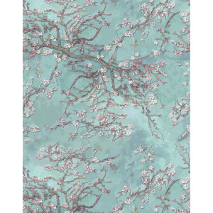 Rosalind Wheeler Artibrannan 7m x 75cm Wallpaper Roll Teal 700cm L