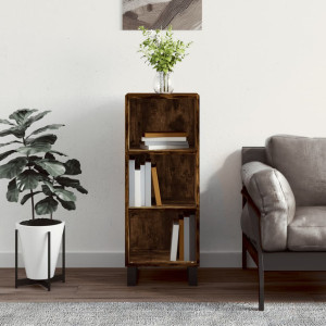 17 Stories Macmanus 90cm H x 34.5cm W Standard Bookcase Smoked Oak 90cm H X 34.5cm W