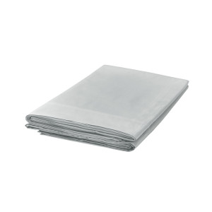 Bedeck of Belfast BOB 300TC EQYPTIAN COTTON Flat Sheet Silver Kingsize (5')