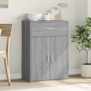 17 Stories Oshyn 2 - Door Standard Accent Cabinet Grey Sonoma 84cm H X 60cm W X 30cm D
