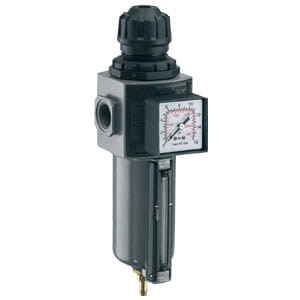Filtr powietrza z reduktorem 1/2"+osłona E/24/P
