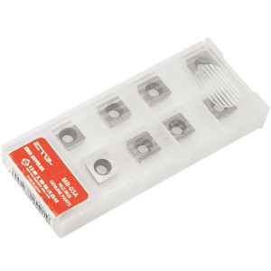 Komplet 10szt. płytek skrawających do ukosowania prostego