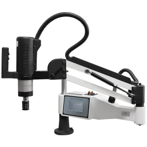 Gwintownica elektryczna na ramieniu 230V automat od M3 do M16 DIN 371 i376 obroty 300 min uchwyty 8 szt