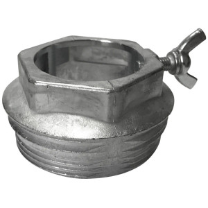 Adapter do mocowania pomp na beczkach 200 l z gwintem 2"