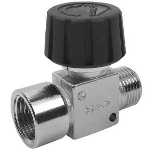 Zawór iglicowy ręczny dwukierunkowy Camozzi 1/2"