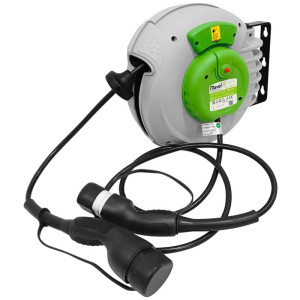 Kabel do ładowania samochodu elektrycznego 4mb +1 Typ 2 na zwijadle