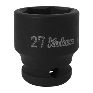 Nasadka udarowa 6-kątna 1/2" 27mm Koken