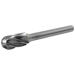 Frez do aluminium 8,0mm walec zaokrąglony 8x25x65x6