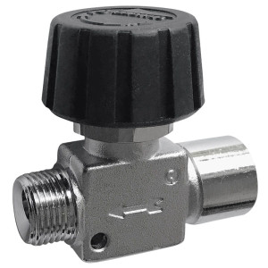 Zawór iglicowy ręczny Camozzi 3/8" g.z g.w