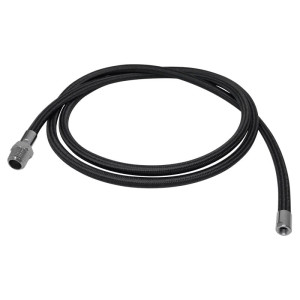 Przewód zasiający z tłumikiem hałasu do szlifierek pneumatycznych typu micro