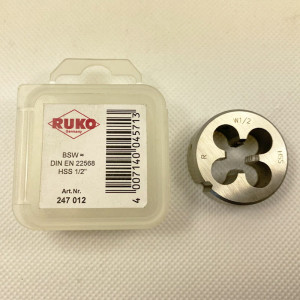 Narzynka szlifowana BSW 1/2" HSS DIN 22568