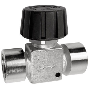 Zawór iglicowy ręczny dwukierunkowy CAMOZZI 1/2" x 1/2" wew.