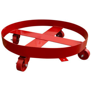 Metalowy wózek z obręczą do beczek 205l Atmo