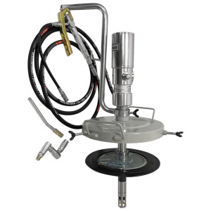 Smarownica pneumatyczna na pojemniki 12-20kg, średnica docisku265mm