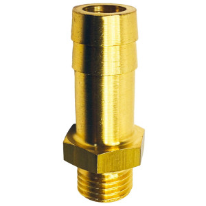 Króciec na wąż 13mm z gwintem 1/4"