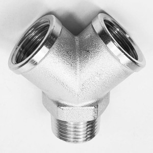 Trójnik typ Y gwint zewnętrzny wewnętrzny 1/2"