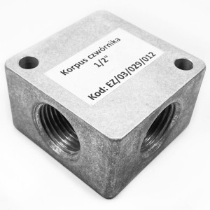 Korpus czwórnika 1/2"