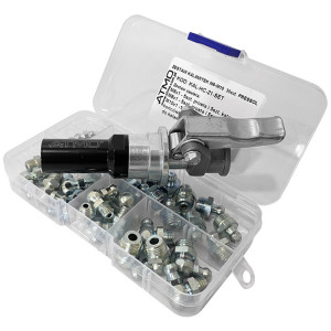 Zestaw kalamitek M6-M10 prostych i kątowych Pressol z końcówką samoblokującą HC-21-M