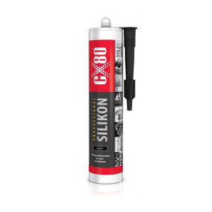 Silikon wysokotemperaturowy CX80 czarny 310ml