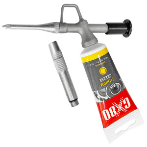 Mini smarowniczka ręczna ze smarem litowym uniwersalnym 40g