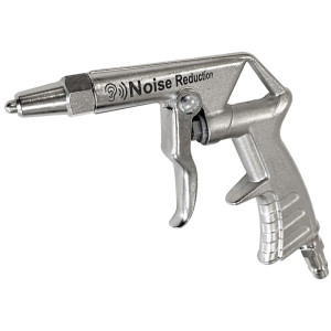 Cichy pistolet przedmuchowy z dyszą tłumiącą hałas ANI