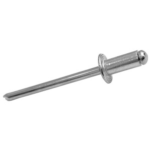 Nit zrywalny 4,0x8 otwarty-kołnierz półkulisty ALU/STAL w op. 1500szt.