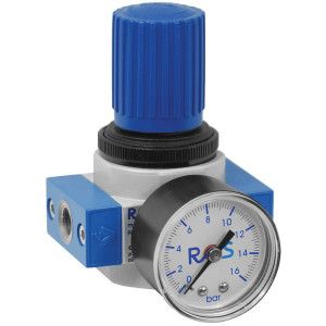 Reduktor ciśnienia z manometrem RQS 1/4"